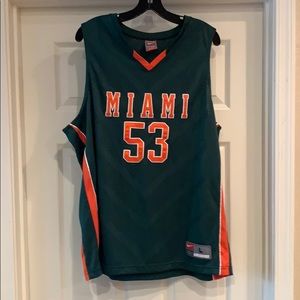 Men’s Nike Miami Basketball Jersey; NWOT